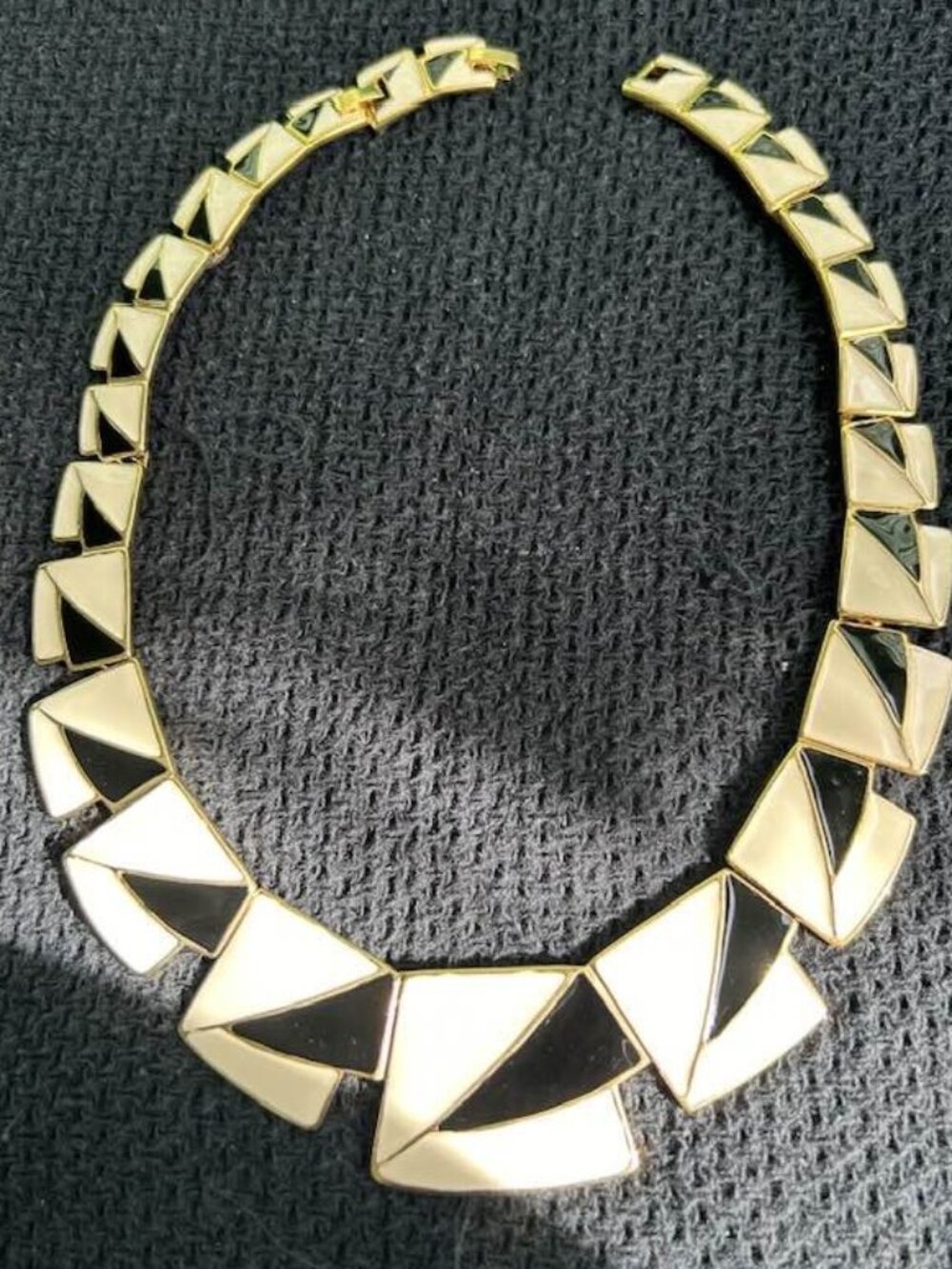 Amazing Enamel Collar Necklace